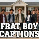 frat boy captions