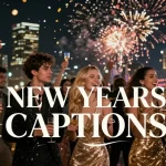 new years captions