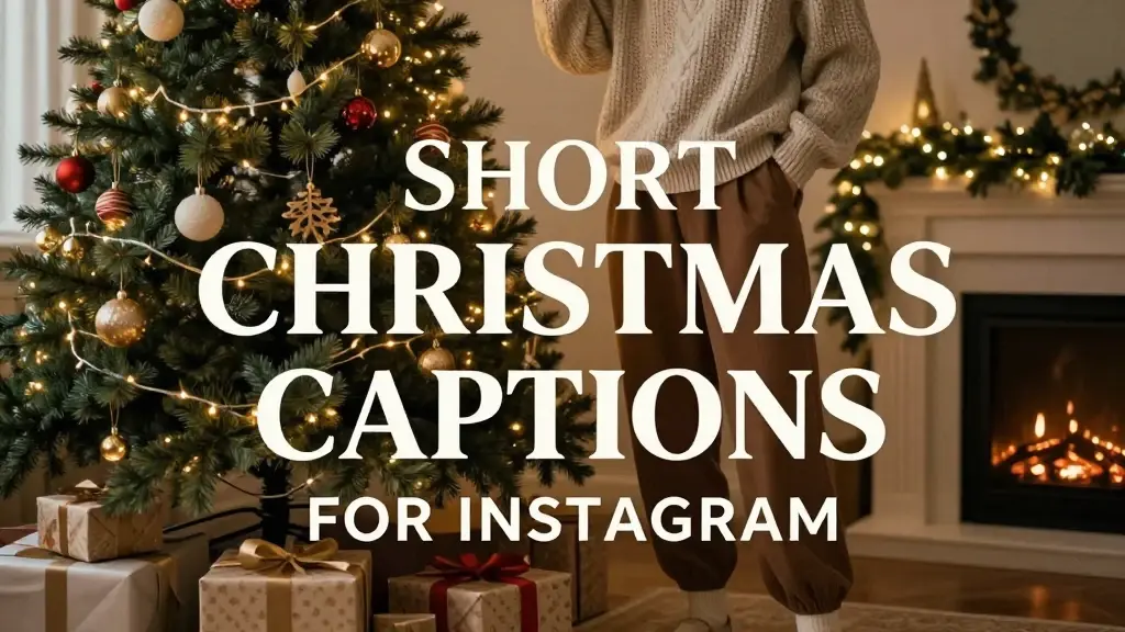 short christmas captions for instagram
